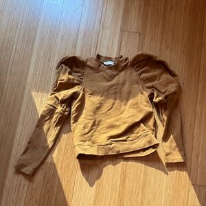 Ulla Johnson Camel Knit Top
